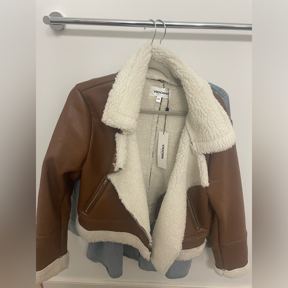 Brown coat
